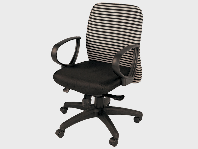 Manager Medium Back Chair (Striped Back)